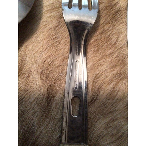 Vintage Boy Scouts of America Imperial 3 pc Silverware Utensil Set w/ Vinyl Case - Picture 7 of 9